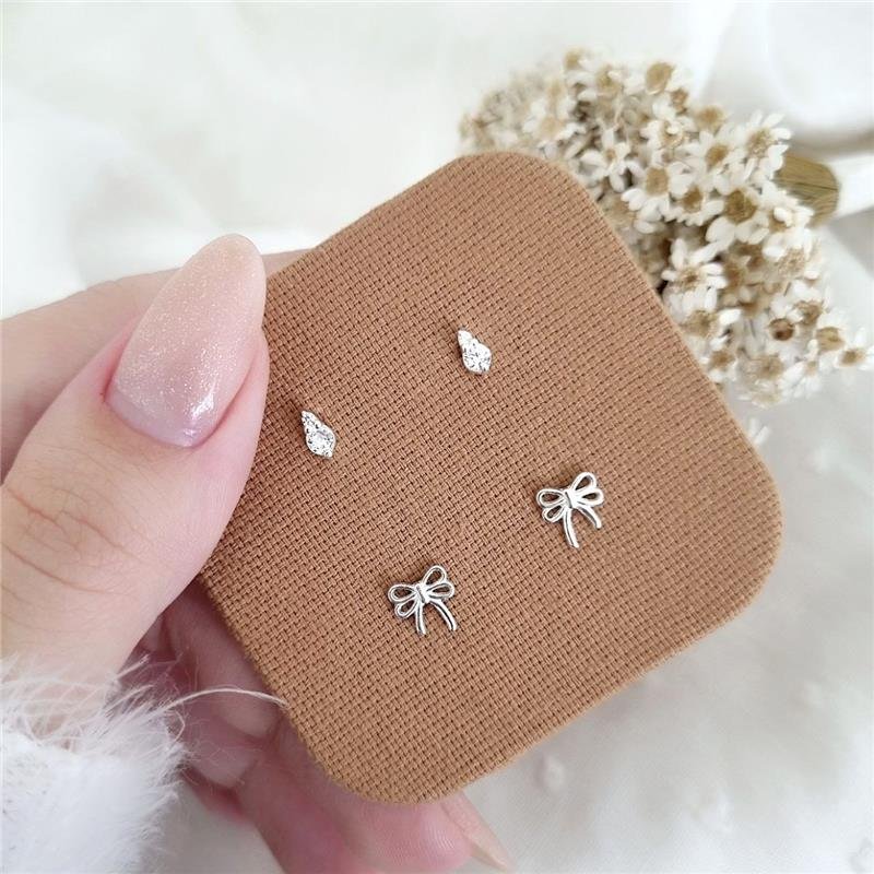 BRINCO PRATA 925 INFANTIL PONTO LUZ DUPLO