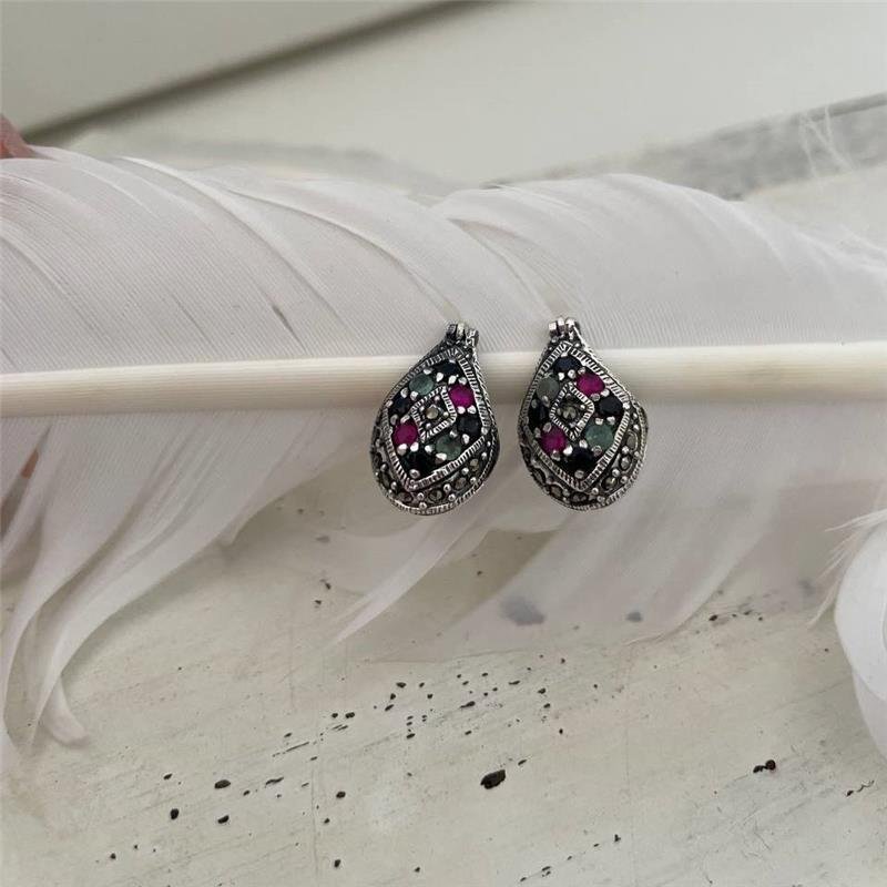 BRINCO PRATA 925 LADY DAY LOSANGO