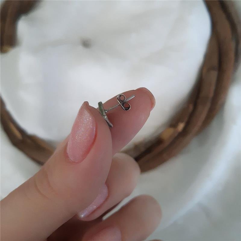 BRINCO PRATA 925 LOSANGO CRAVEJADO