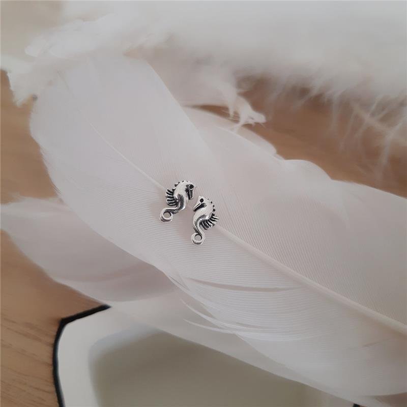 BRINCO PRATA 925 MINI CAVALO MARINHO