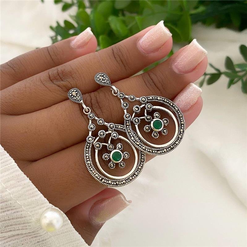 BRINCO PRATA 925 PENDURADOS CIRCULOS