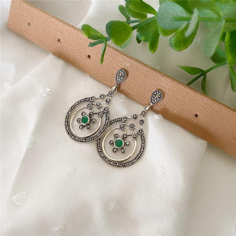 BRINCO PRATA 925 PENDURADOS CIRCULOS