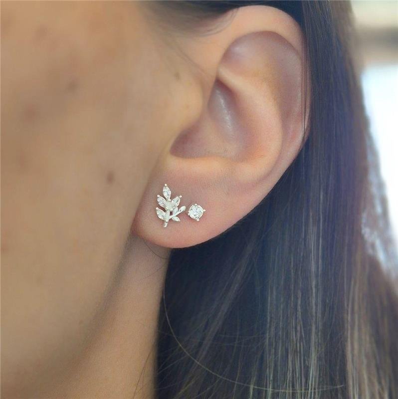 BRINCO PRATA 925 PONTO LUZ ALTO PEQUENO