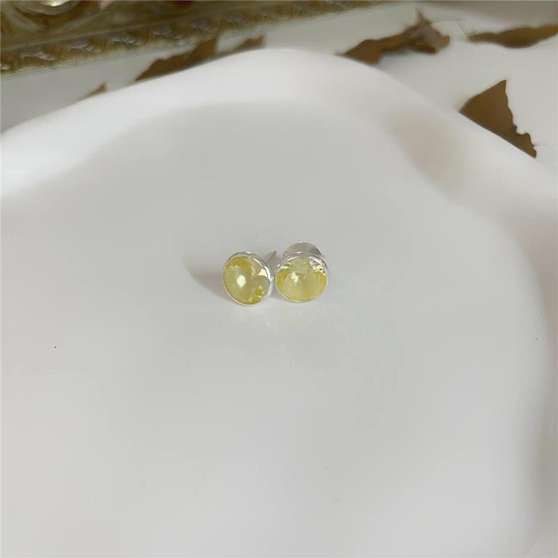 BRINCO PRATA 925 PONTO LUZ COLORIDO