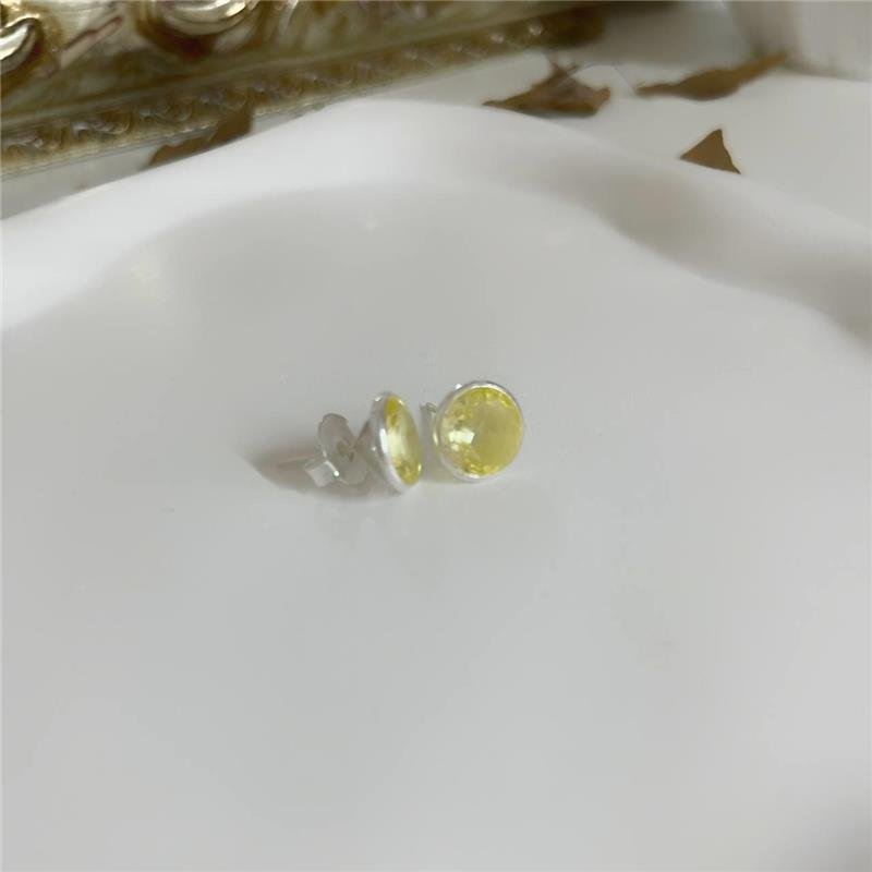 BRINCO PRATA 925 PONTO LUZ COLORIDO