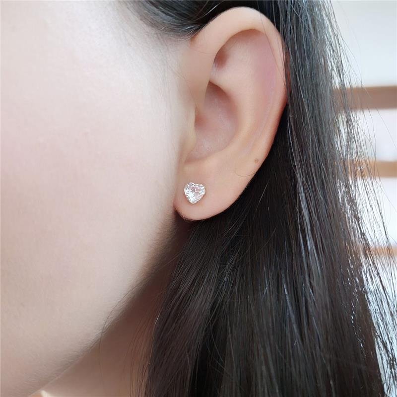 BRINCO PRATA 925 PONTO LUZ CORAÇÃO CAIXA INGLESA