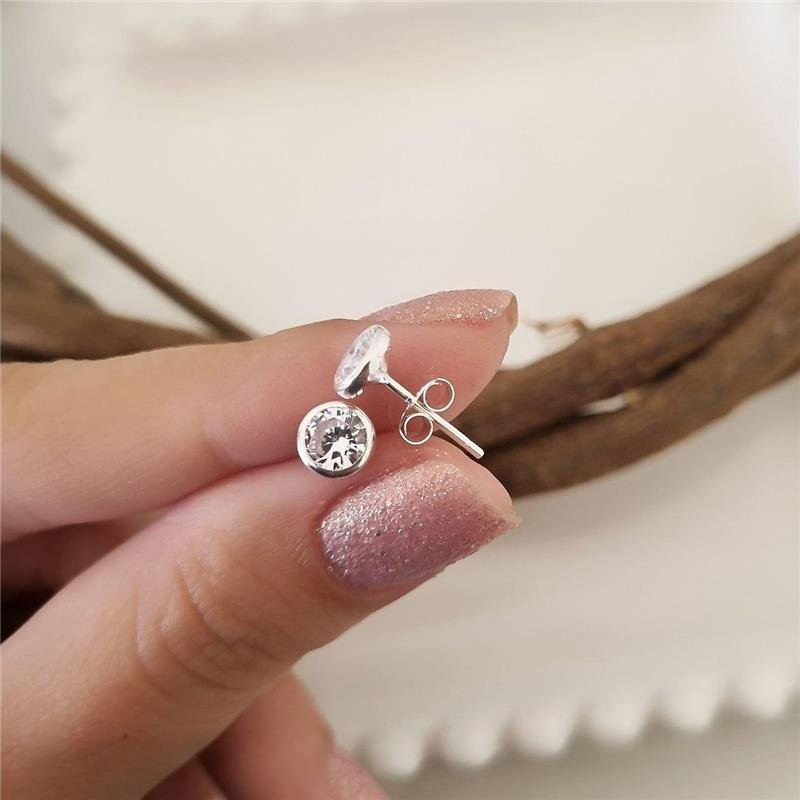 BRINCO PRATA 925 PONTO LUZ GRANDE