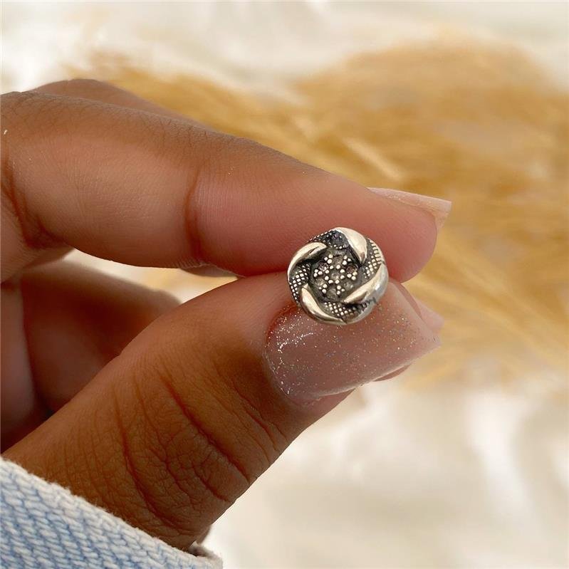 BRINCO PRATA 925 REDONDO LATERAL TORCIDA