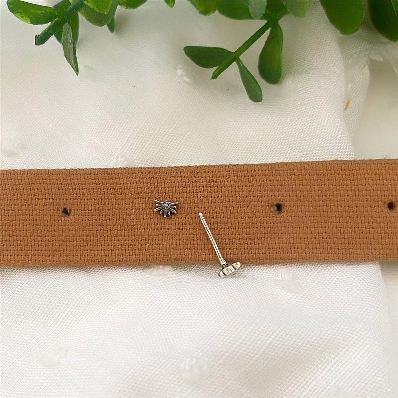 BRINCO PRATA 925 SOL COM PEDRA