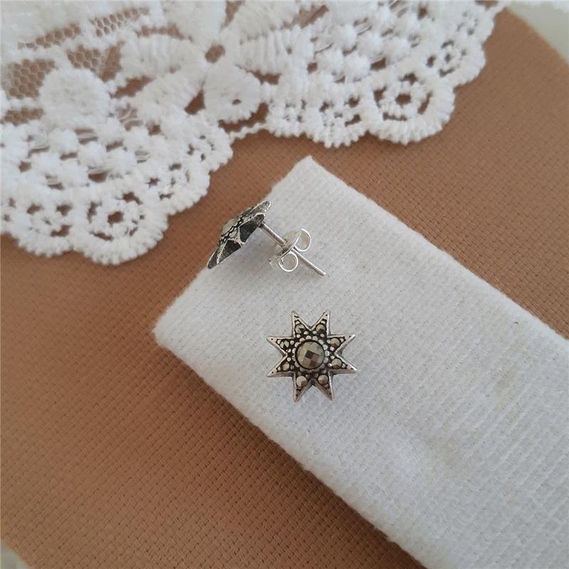 BRINCO PRATA 925 SOL COM PEDRAS