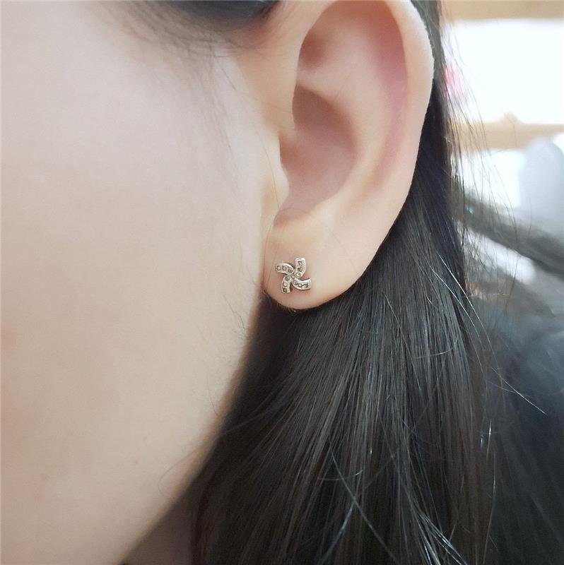 BRINCO PRATA 925 TRABALHADO CATAVENTO