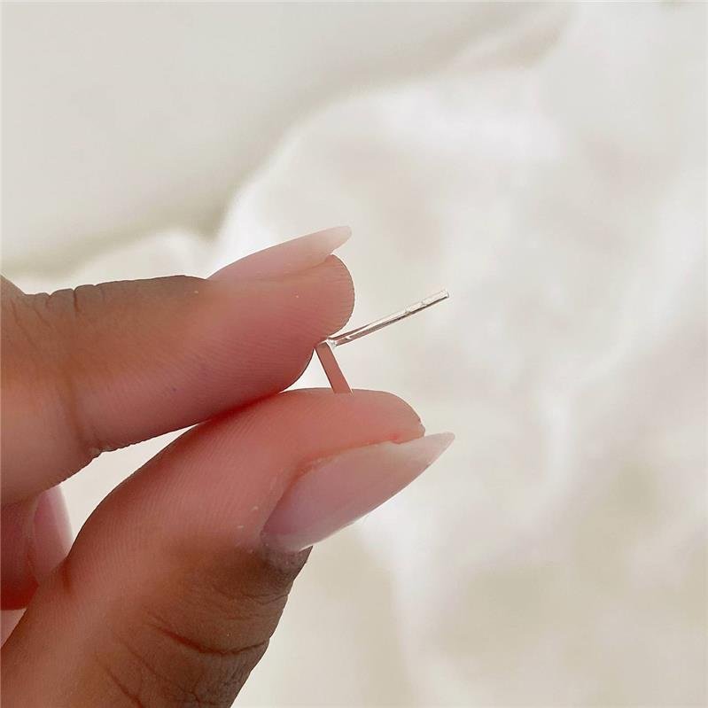 BRINCO PRATA 925 TRIÂNGULO LISO