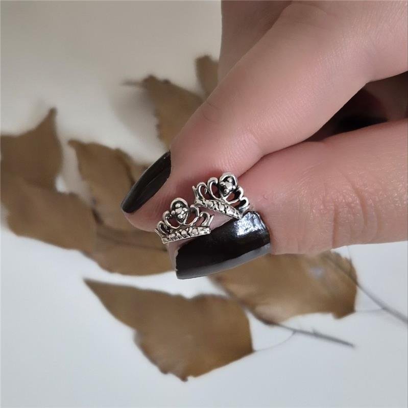 BRINCO PRATA BALI COROA TRABALHADA VAZADA