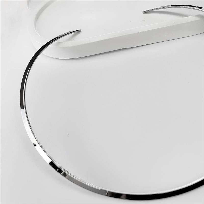 COLAR AÇO INOX ARO RÍGIDO LISO