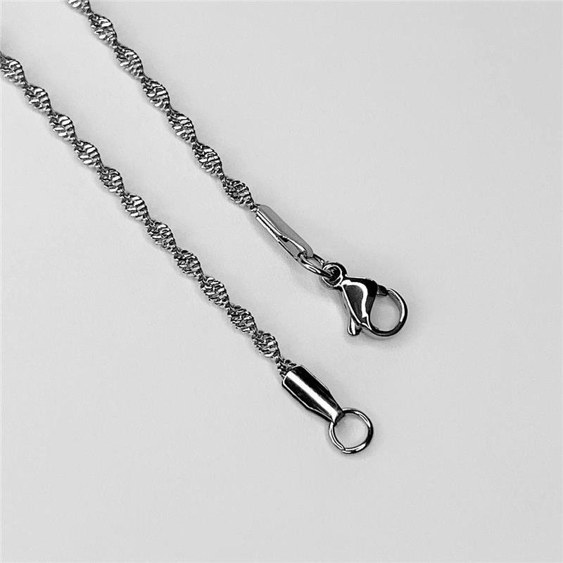 COLAR AÇO INOX SINGAPURA