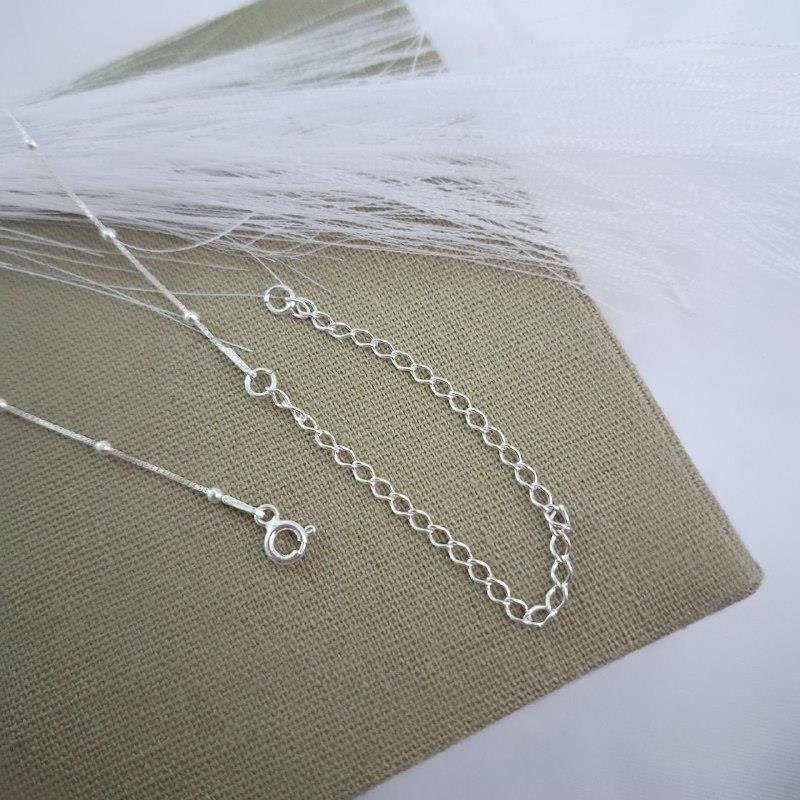 COLAR PRATA 925 BOLINHAS PINGENTES PÉROLAS CRUZ SÃO BENTO ESPÍRITO SANTO