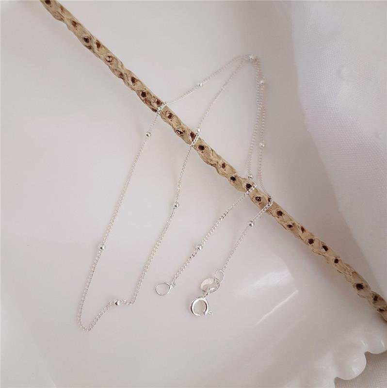 COLAR PRATA 925 BOLINHAS SEPARADAS