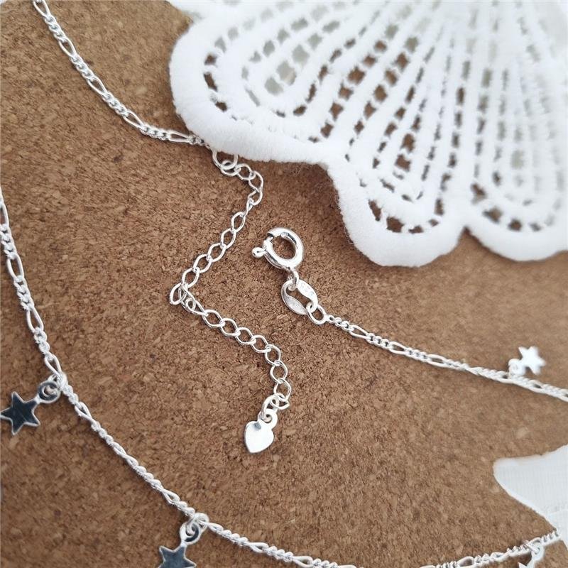 COLAR PRATA 925 CHOCKER ESTRELAS