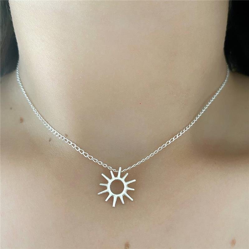 COLAR PRATA 925 CHOCKER SOL