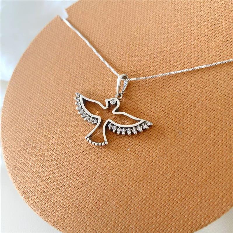 COLAR PRATA 925 ESPIRITO SANTO