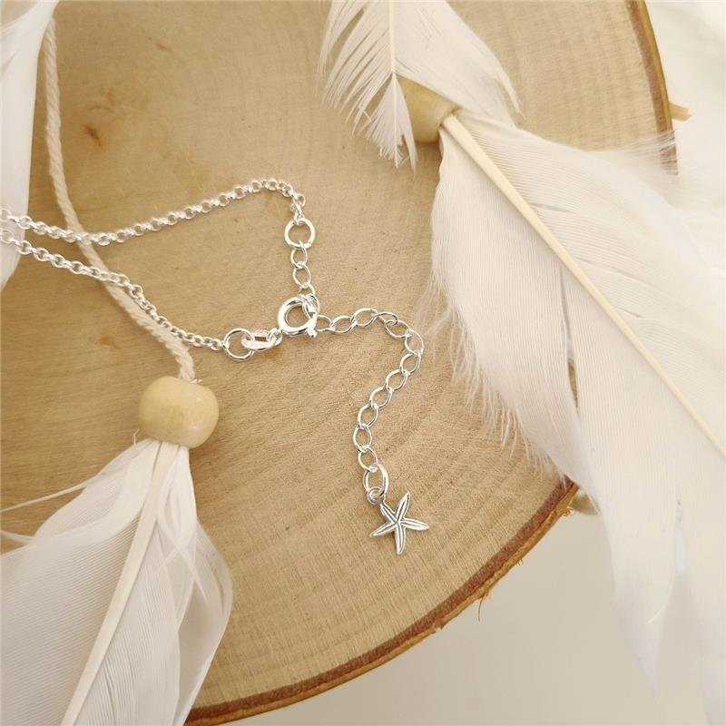 COLAR PRATA 925 ESTRELAS DO MAR