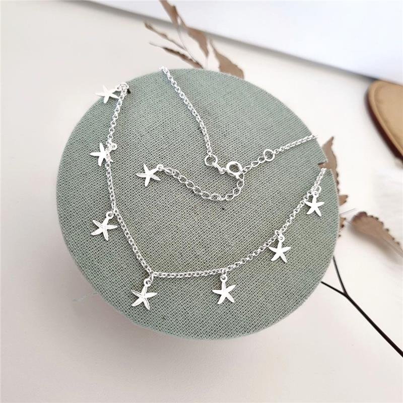 COLAR PRATA 925 ESTRELAS DO MAR