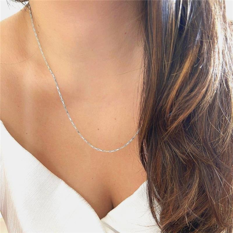 COLAR PRATA 925 FINA CARTIER 40CM