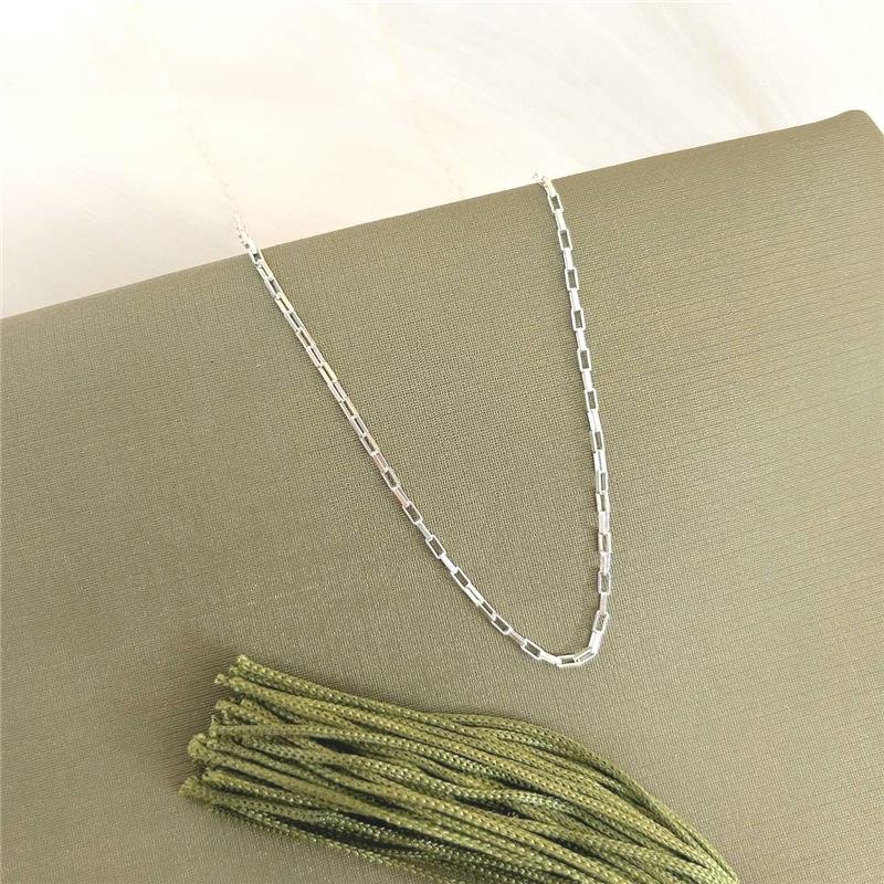 COLAR PRATA 925 FINA CARTIER 40CM