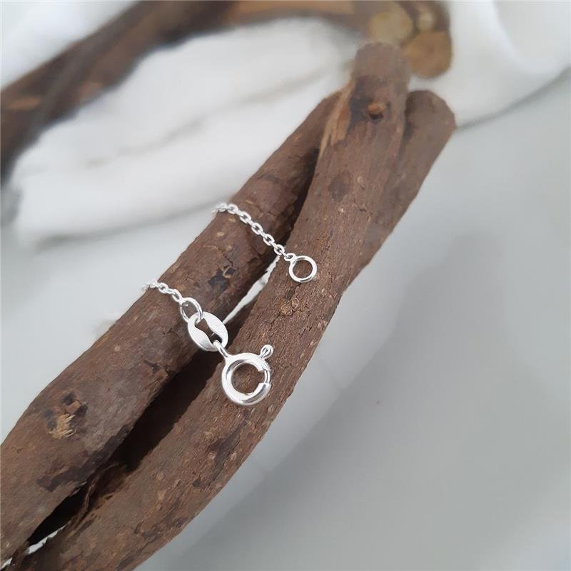 COLAR PRATA 925 GEOMÉTRICO TRIÂNGULO