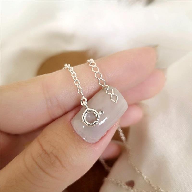 COLAR PRATA 925 GOTAS COM PEDRA