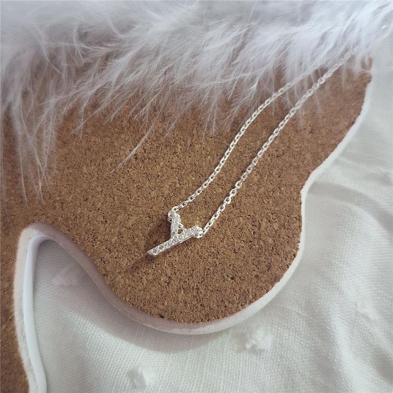 COLAR PRATA 925 LETRAS ALFABETO