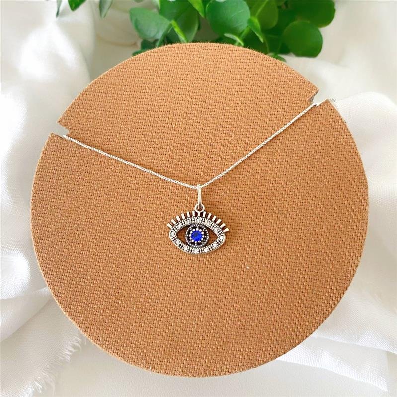 COLAR PRATA 925 OLHO 