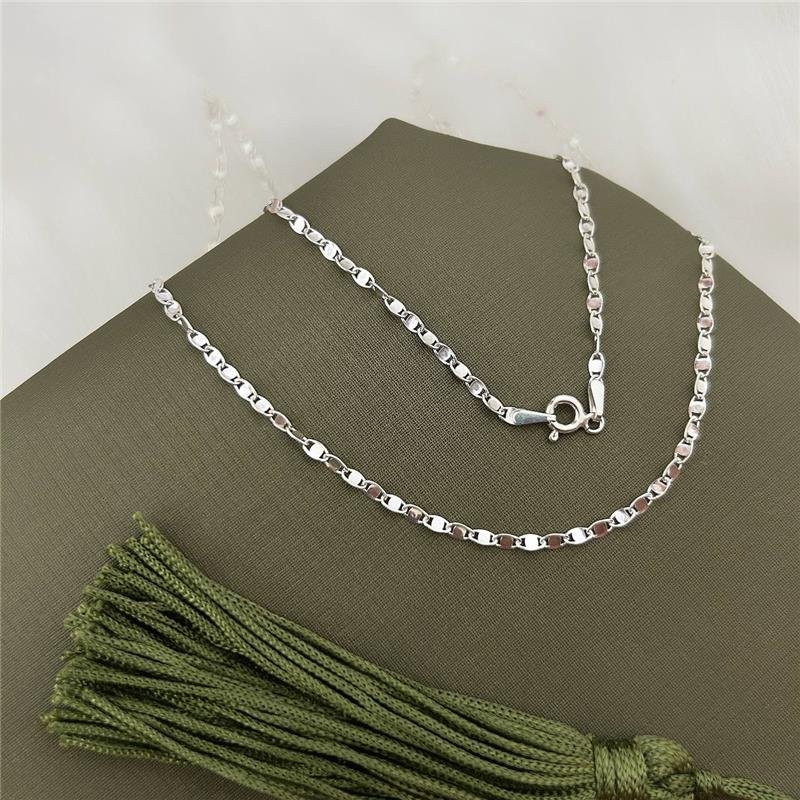 COLAR PRATA 925 PIASTRINE 40CM