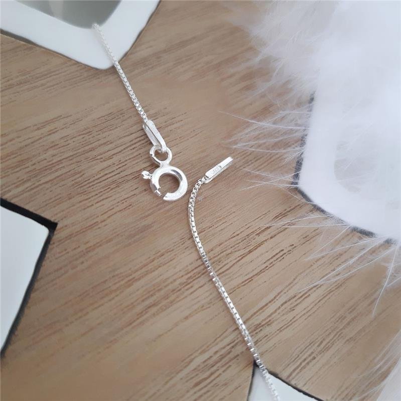 COLAR PRATA 925 PONTO DE LUZ 0,5 CM