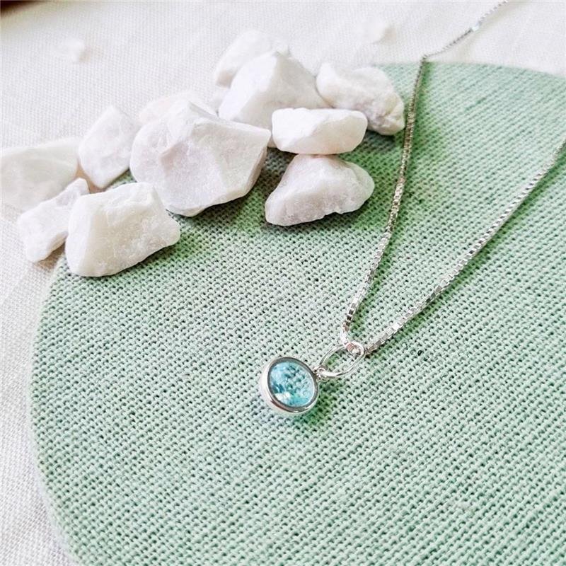 COLAR PRATA 925 PONTO LUZ REDONDO CRAVAÇÃO INGLESA CORES