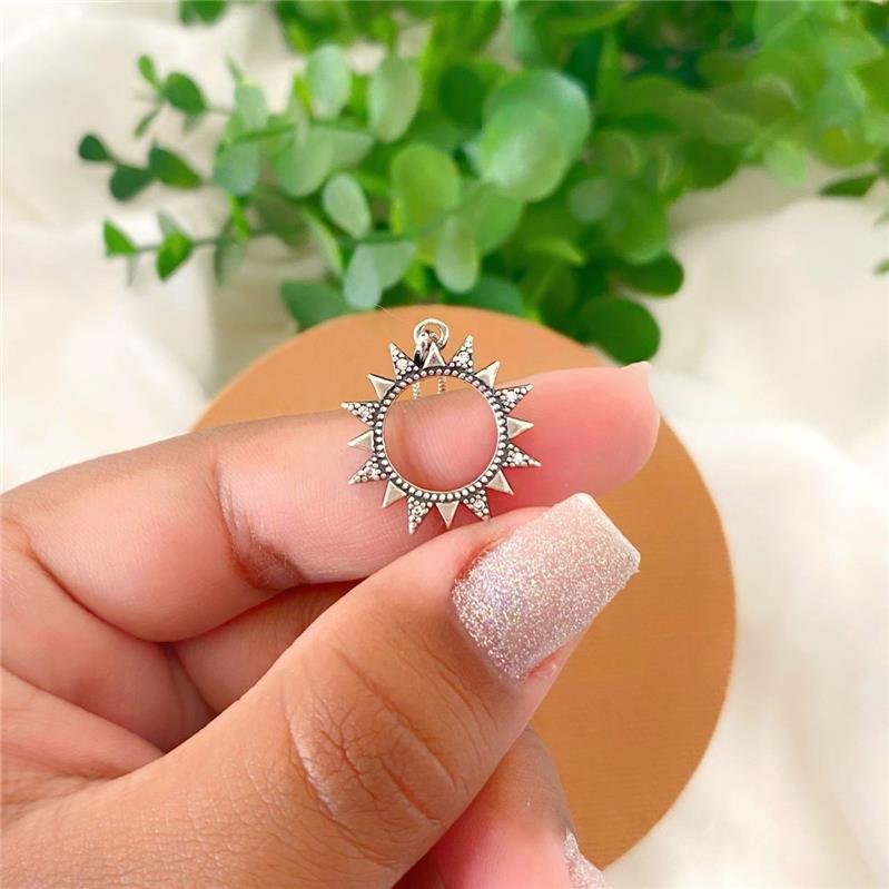 COLAR PRATA 925 SOL TRABALHADO 