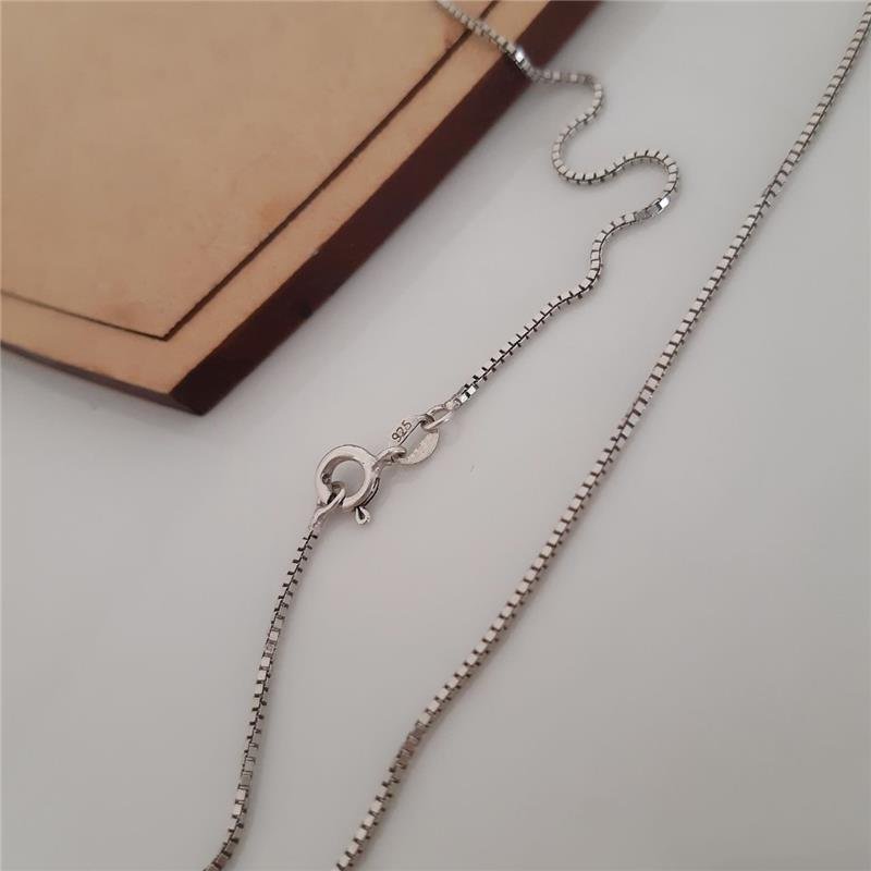 CORRENTE PRATA 925 BALI VENEZIANA 45 CM