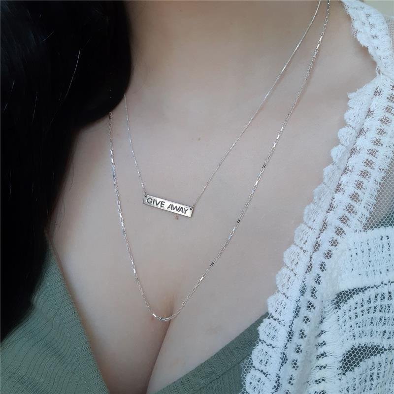 CORRENTE PRATA 925 CARTIER 60 CM