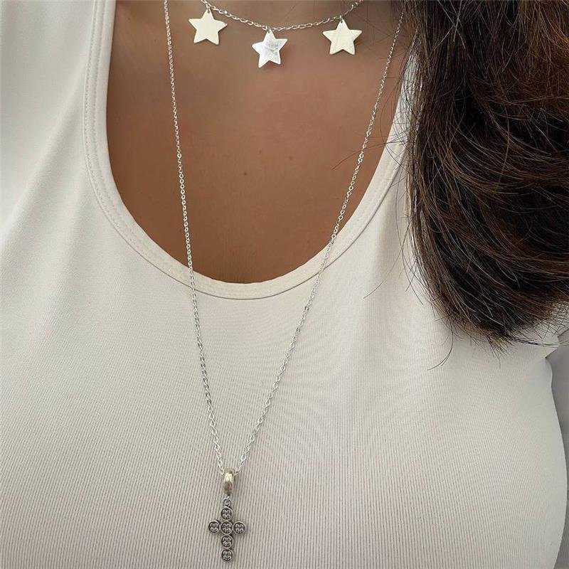 CORRENTE PRATA 925 ELO PORTUGUÊS 70 CM