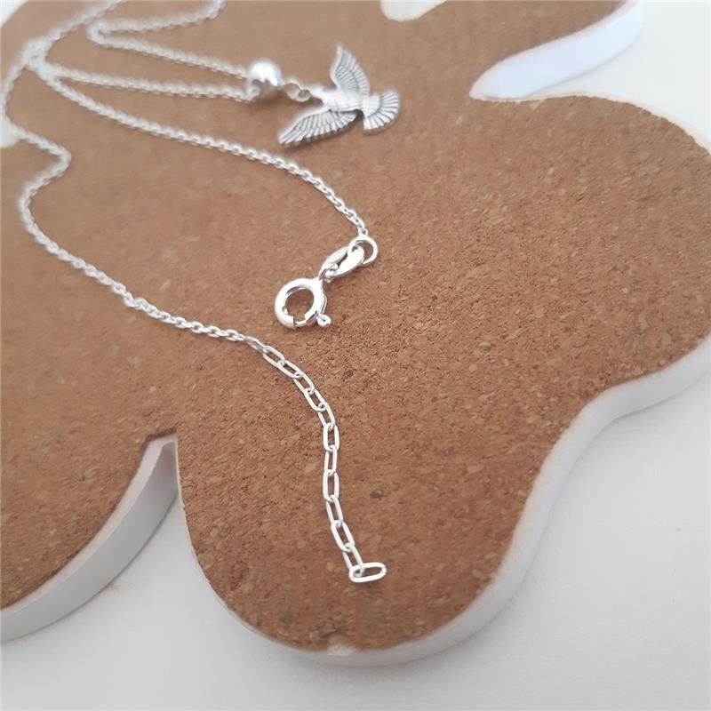 CORRENTE PRATA 925 POMBA ESPÍRITO SANTO