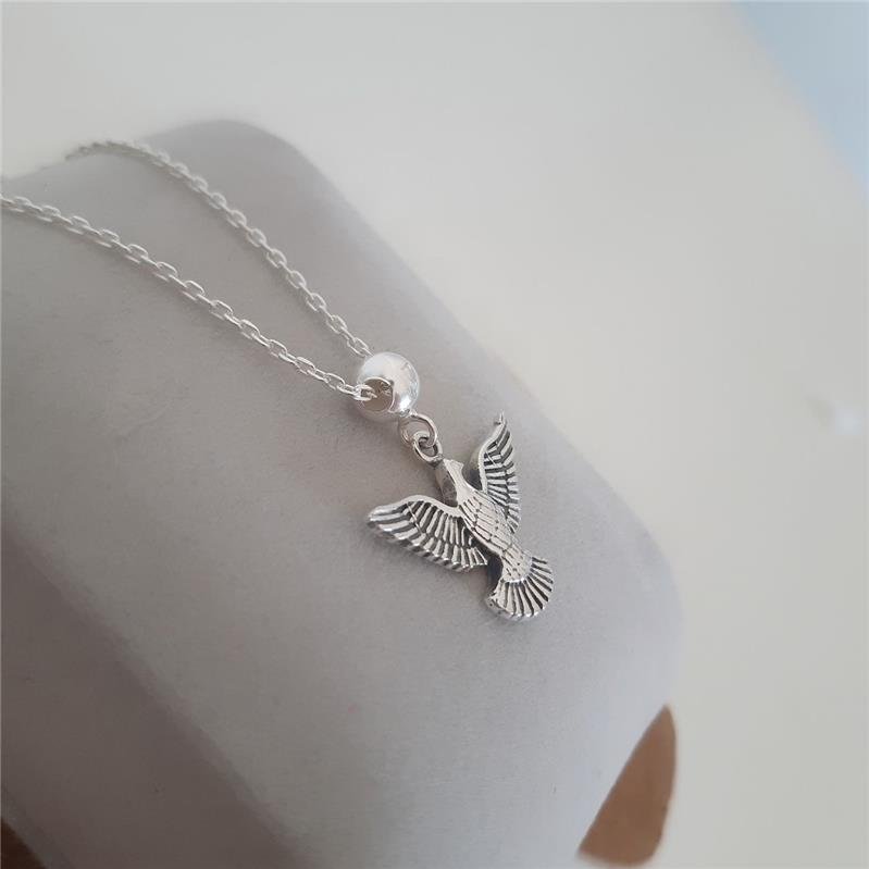 CORRENTE PRATA 925 POMBA ESPÍRITO SANTO