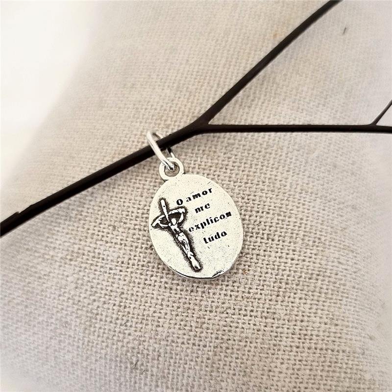 MEDALHA PRATA 925 SÃO JOÃO PAULO II P