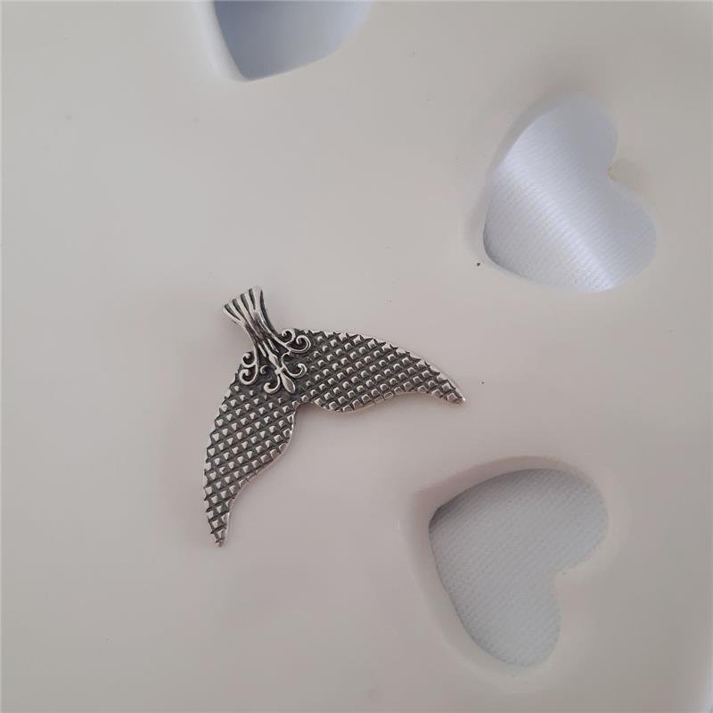 PINGENTE PRATA 925 CAUDA DE SEREIA