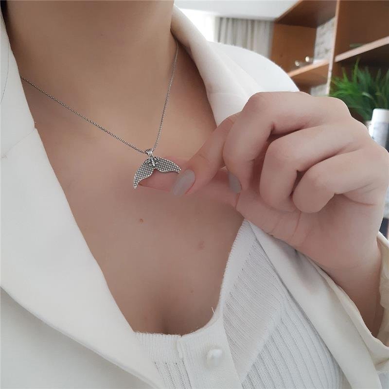 PINGENTE PRATA 925 CAUDA DE SEREIA