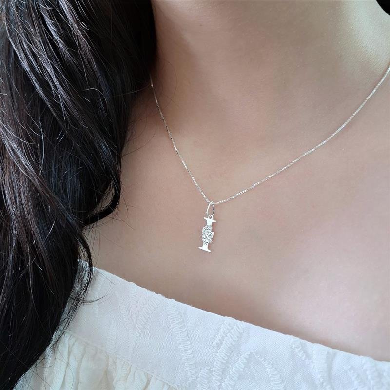 PINGENTE PRATA 925 LETRAS ALFABETO