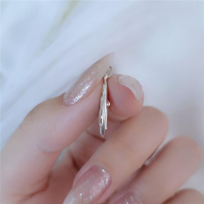 PINGENTE PRATA 925 MEDALHA SANTO ANTONIO OVAL