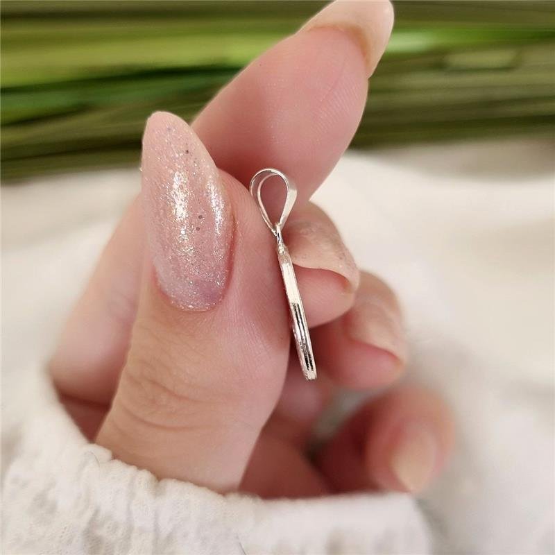 PINGENTE PRATA 925 MEDALHA SÃO BENTO 1,5 CM