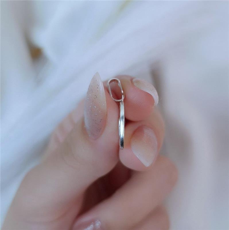 PINGENTE PRATA 925 MEDALHA SÃO JOSÉ REDONDA