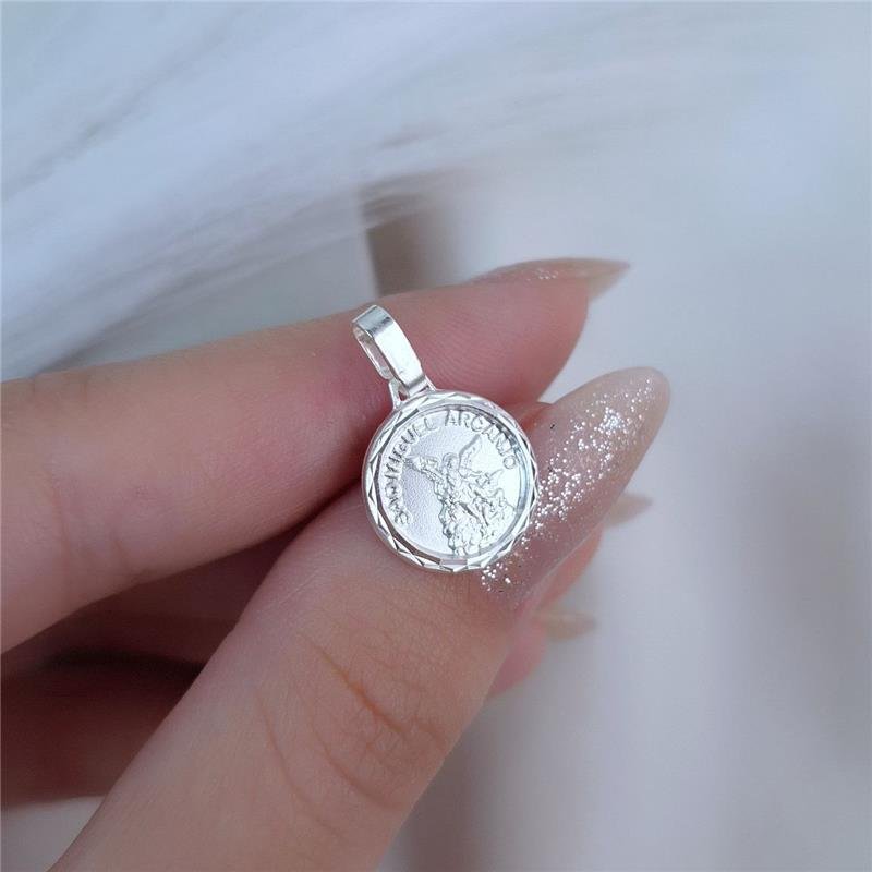 PINGENTE PRATA 925 MEDALHA SÃO MIGUEL ARCANJO