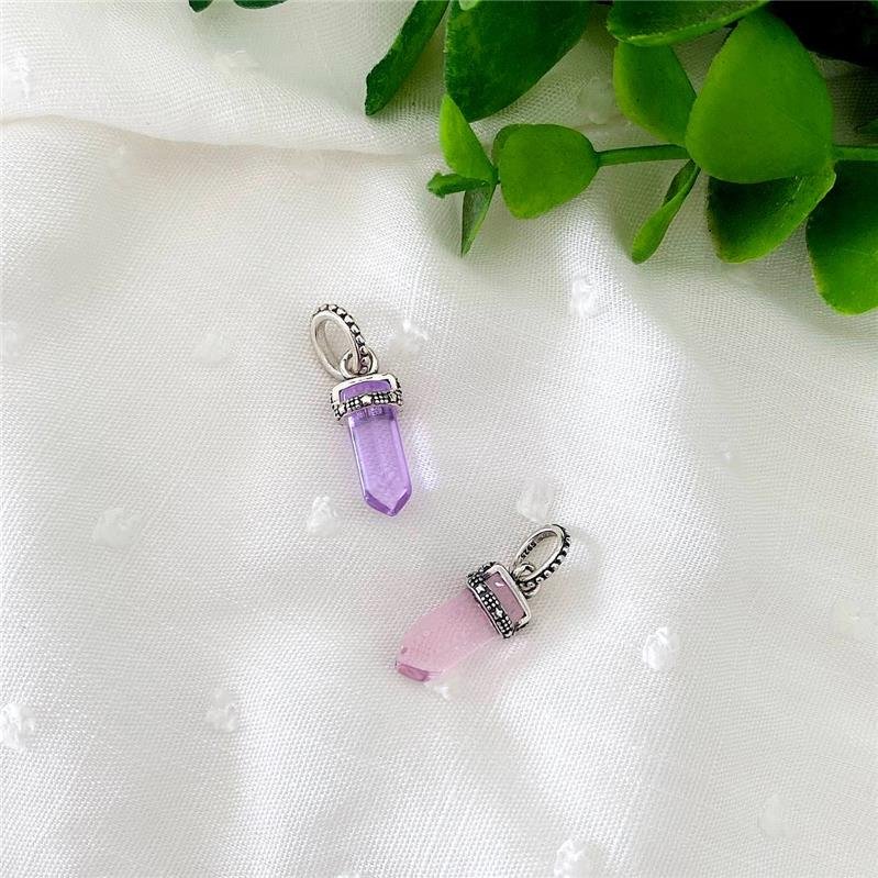 PINGNETE PRATA 925 CRISTAL COLORIDO